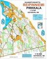 Suunnistuskartta Reipinniemi, 2000
