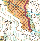 Oheisella pellolla liikkuminen kielletty!